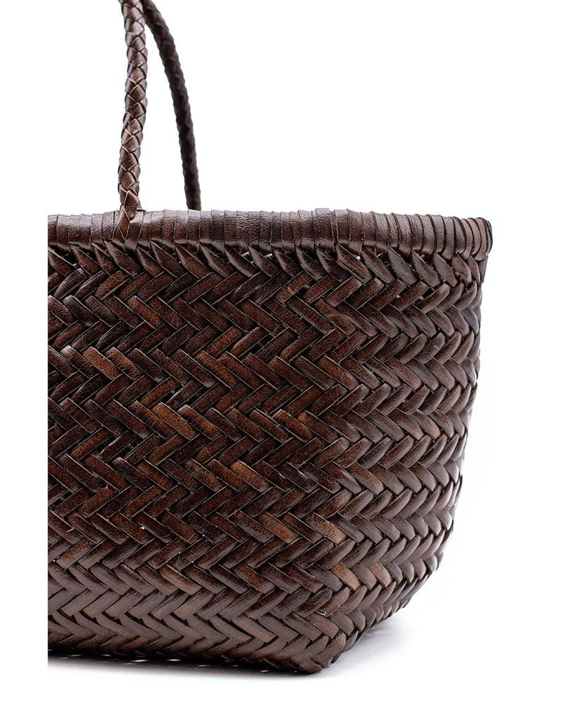 DRAGON DIFFUSION Triple Jump Small Leather Basket Bag 7