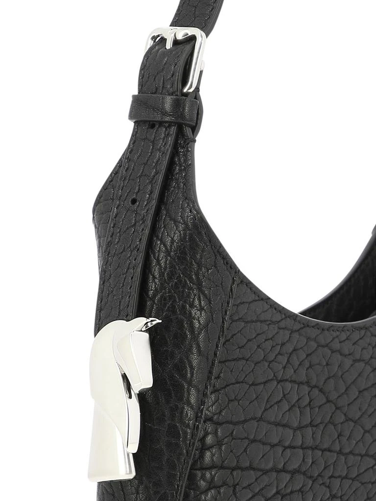 Burberry LEATHER BLACK SHOULDER BAG 4