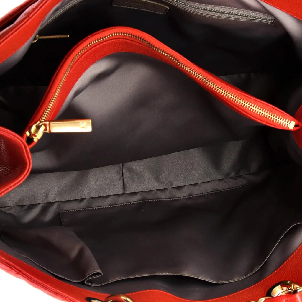 Chanel Grand Shopping Tote Quilted Caviar XL 5