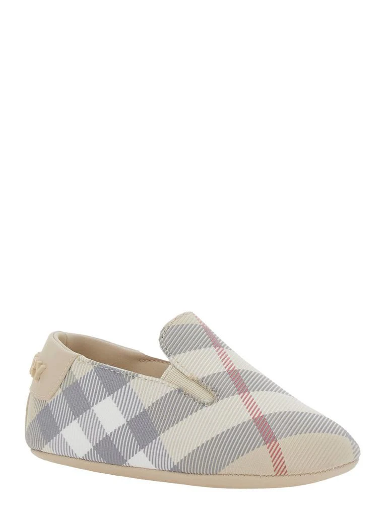 Burberry Burberry Kids Check Printed Slip-On Baby Shoes 2