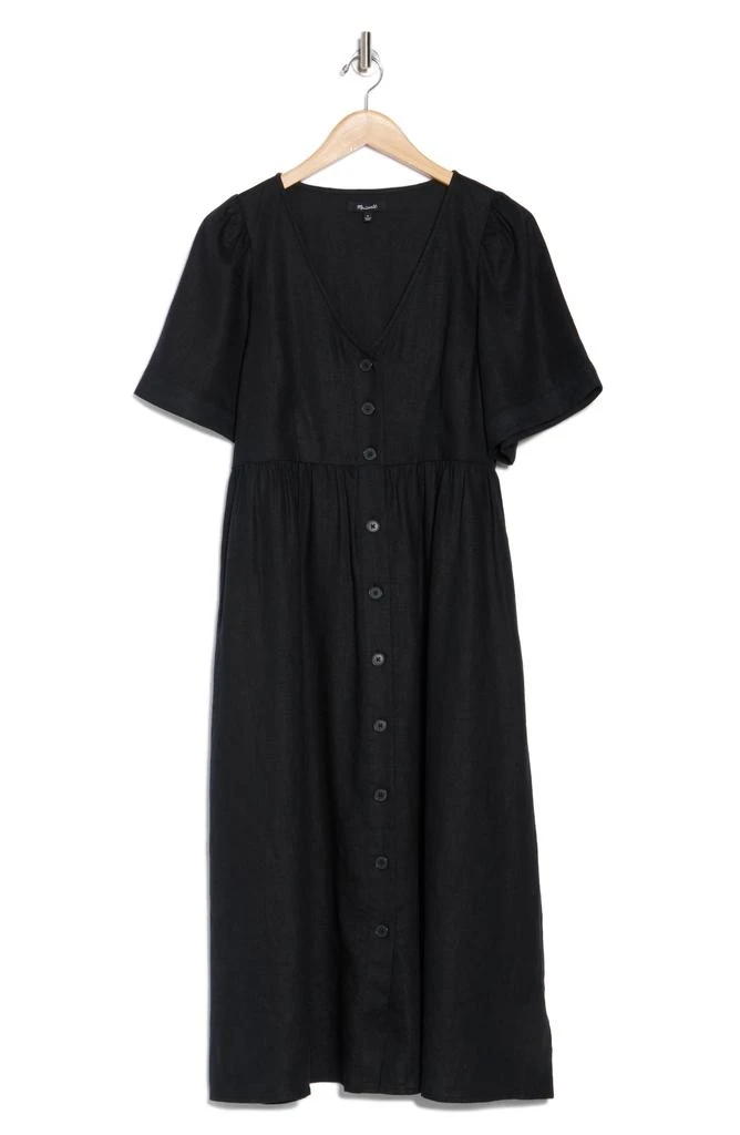white linen dresses on sale ROVE Women's Linen Shirt Oversized main image 1