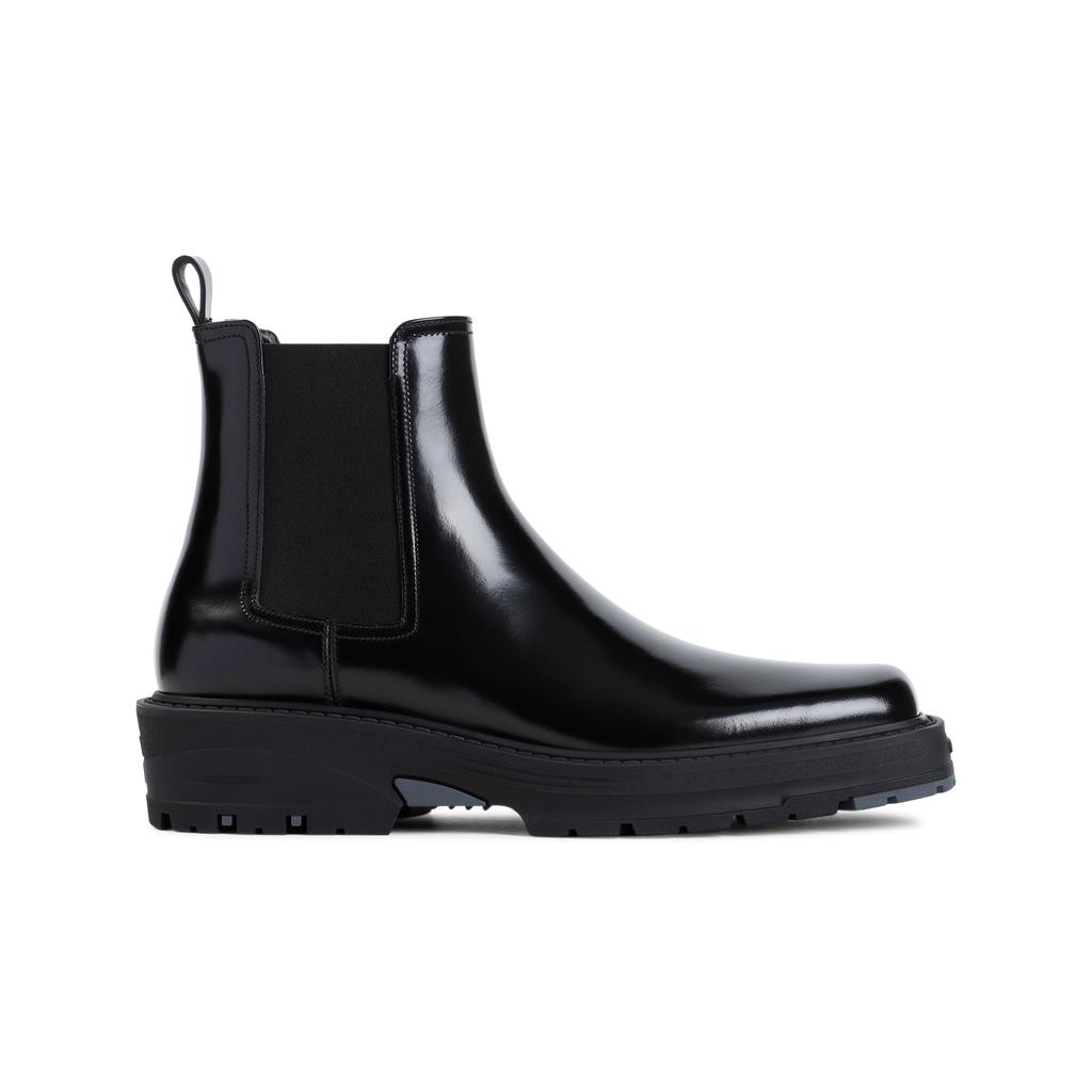 Givenchy Black Chelsea Calf Leather Boots Black 41 - Boots