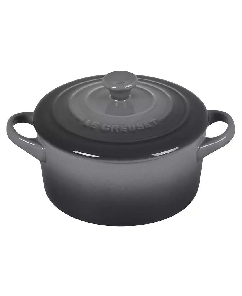 Le Creuset Stoneware 8 oz. Mini Round Cocotte with Lid 2