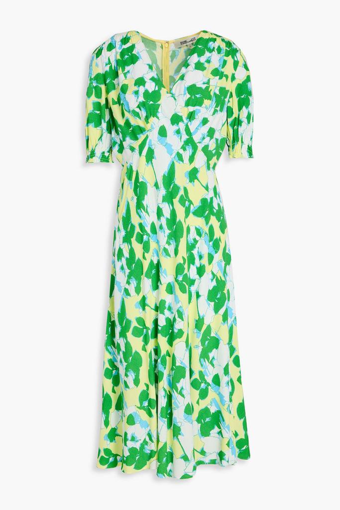 Diane von Furstenberg Jemma printed crepe midi dress