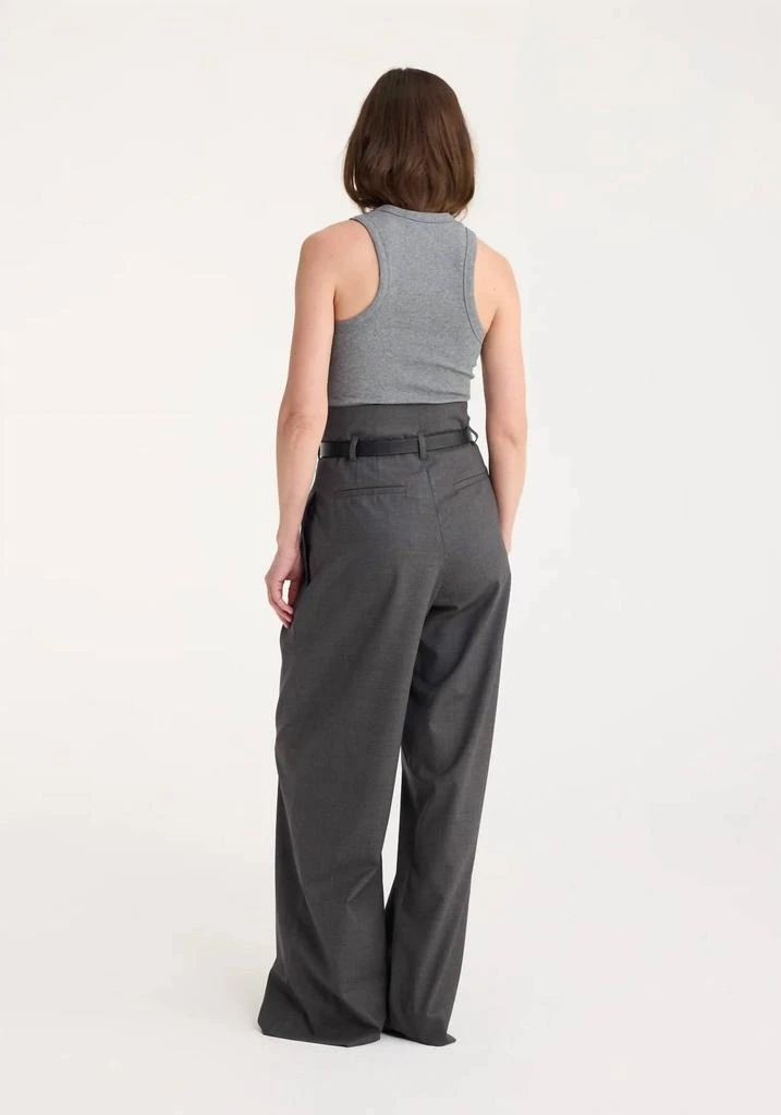 Rohe Rohe - High-waisted Paperbag Trousers 3