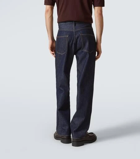 AURALEE Mid-rise wide-leg jeans 4