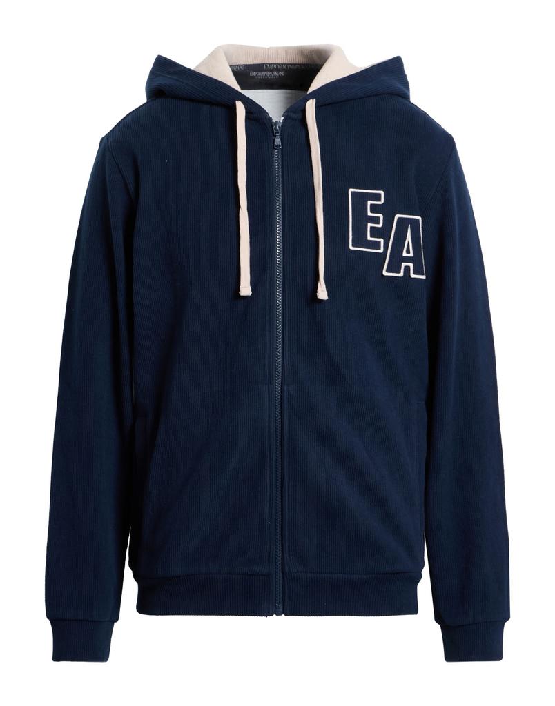 Emporio Armani French Bulldog-Embroidered Hoodie - Hoodies