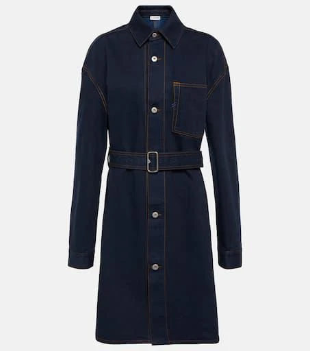 Burberry Belted denim shirt dress 1