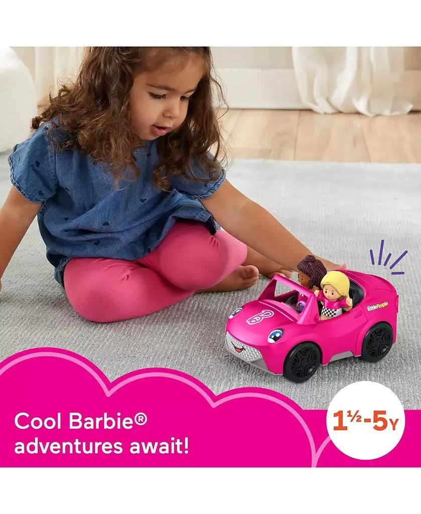 Fisher Price Barbie Convertible by Little People Set 4