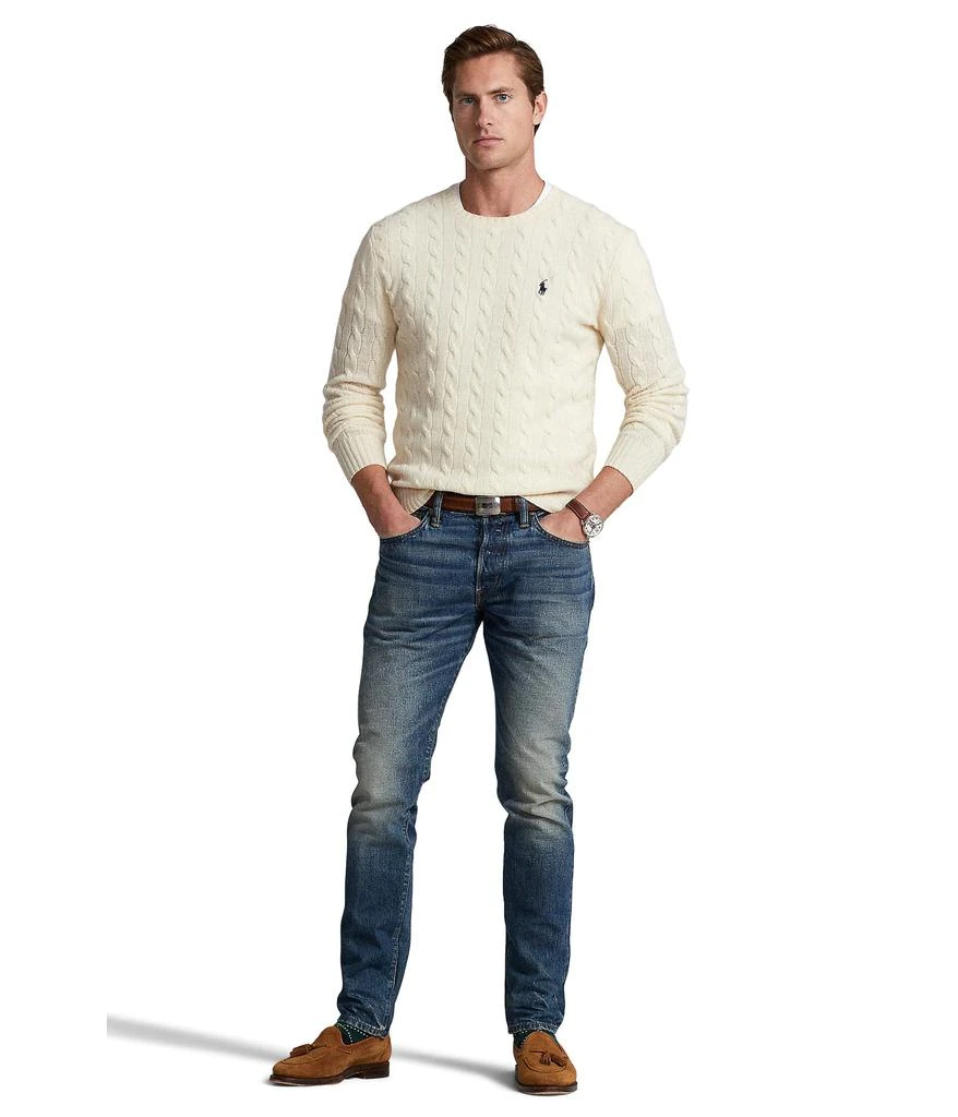 Ralph Lauren Wool-Cashmere Cable-Knit Sweater 4