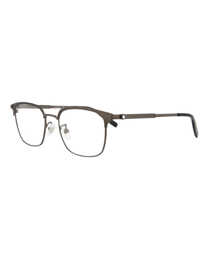 MontBlanc Square-Frame Metal Optical Frames