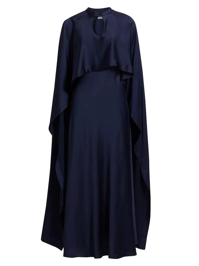 SIMKHAI Amory Cape Cocktail Dress 1