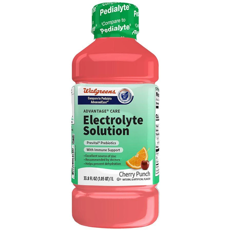 Well Beginnings Advantage Care Electrolyte Solution with Prevital Prebiotics Cherry Punch 1