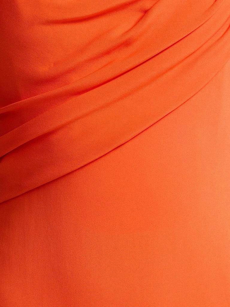 Oscar de la Renta Cady Draped Cap-Sleeve Gown 7