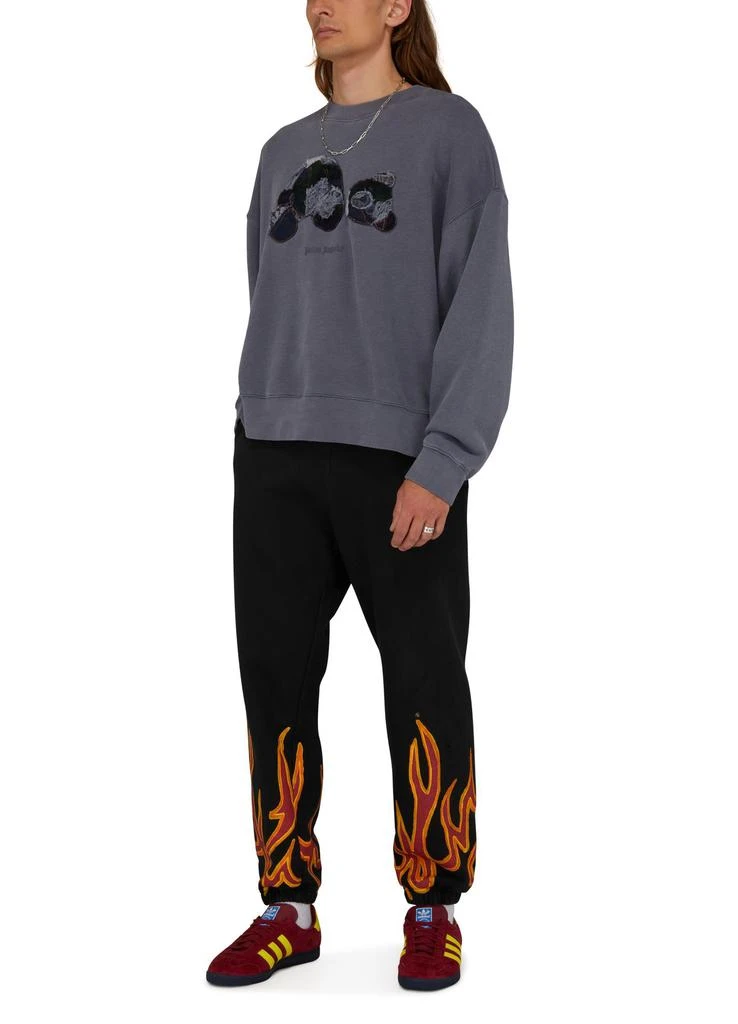 Palm Angels Graffiti Flames sweat pants 2