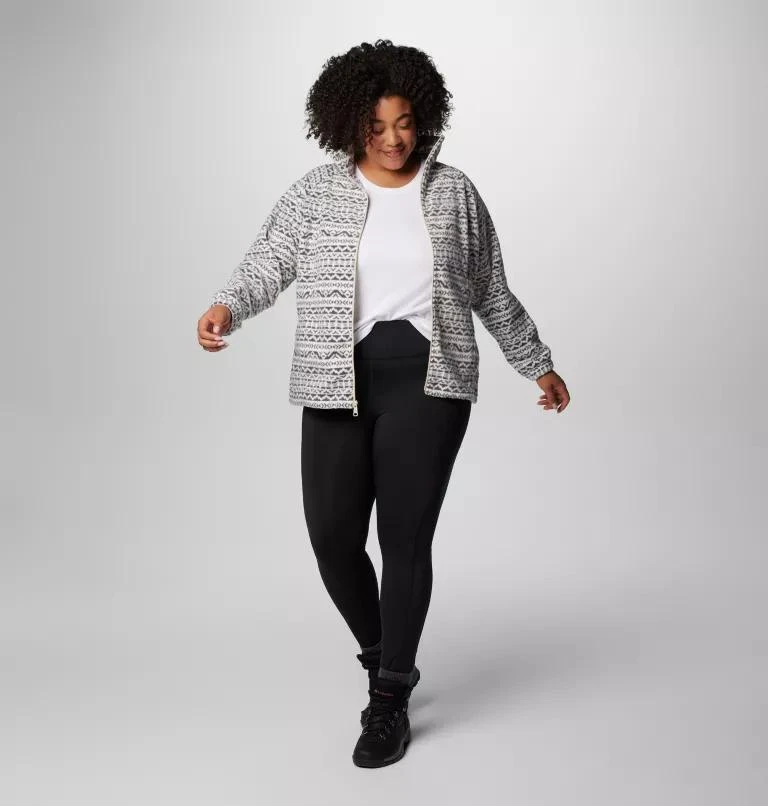 Columbia Columbia Women's Benton Springs  Printed Full Zip Fleece Jacket - Plus Size- 3