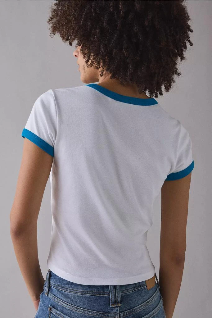 Urban Outfitters Lizzie McGuire Graphic Ringer Baby Tee 4