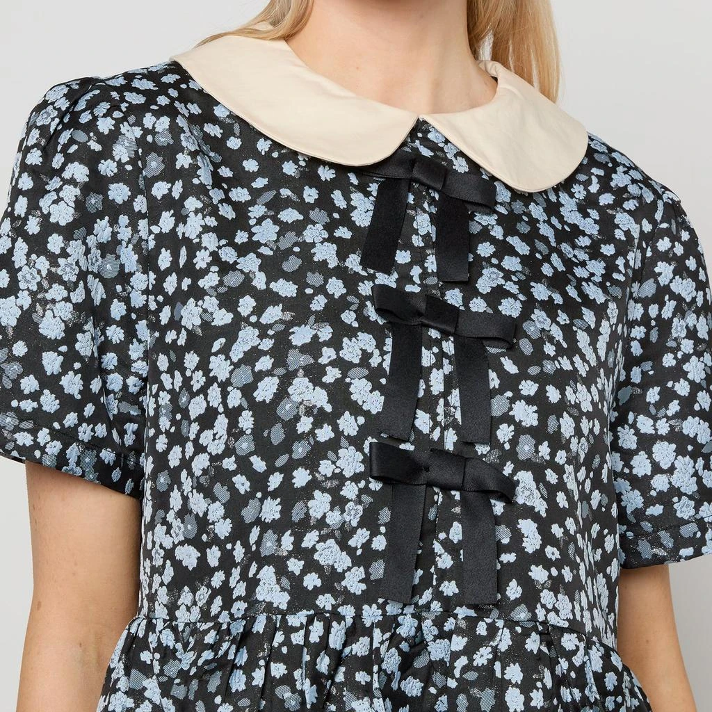 Sister Jane Sister Jane Floral Cloqué Mini Dress 4