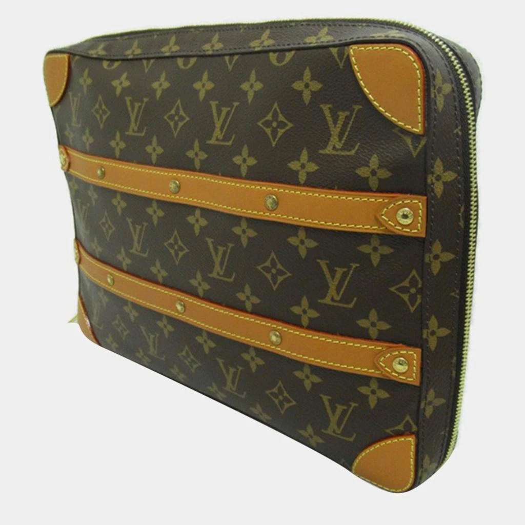 Louis Vuitton Louis Vuitton Brown Monogram Canvas Soft Trunk Crossbody Bag 2