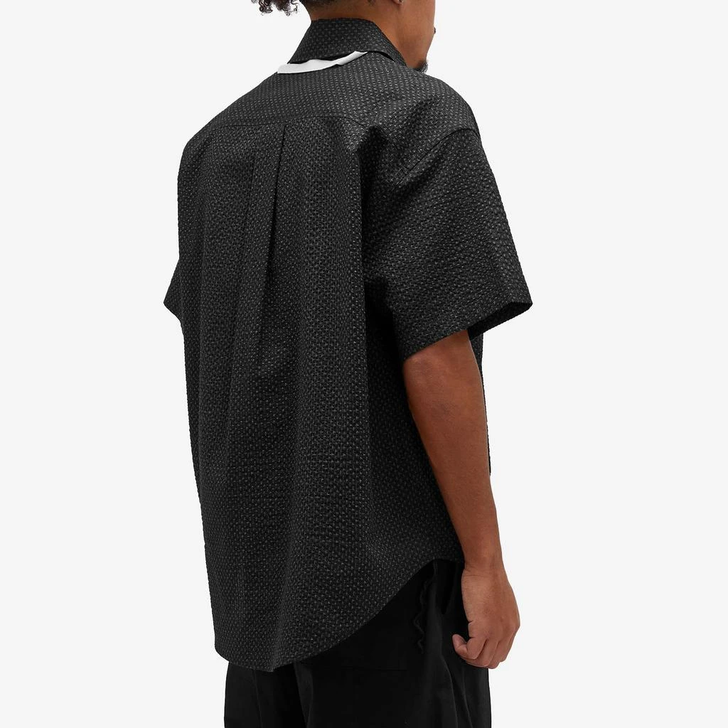 Merely Made Merely Made Sashiko Oversized Short Sleeve Shirt 3