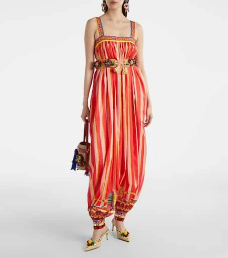 Dolce 
Gabbana Printed cotton jumpsuit 2