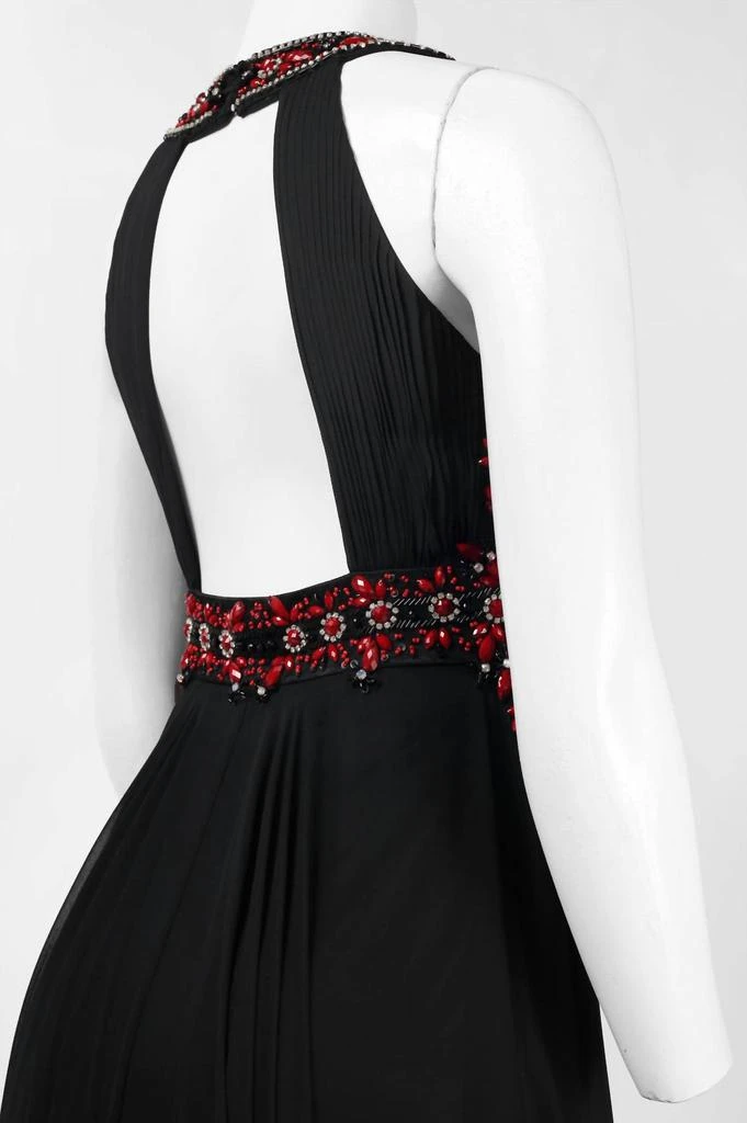 Sue Wong Sue Wong - Beaded Cutout Back Evening Dress 2