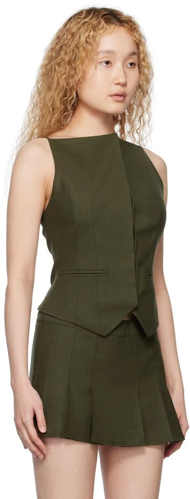 Aya Muse Khaki Paxil Tank Top 2