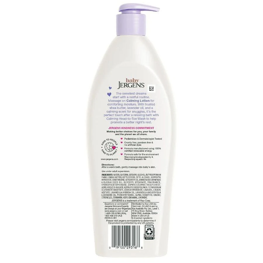 Jergens Baby Calming Lotion Lavender 2