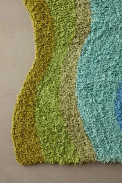 Urban Outfitters Wave Shag Runner Rug 4