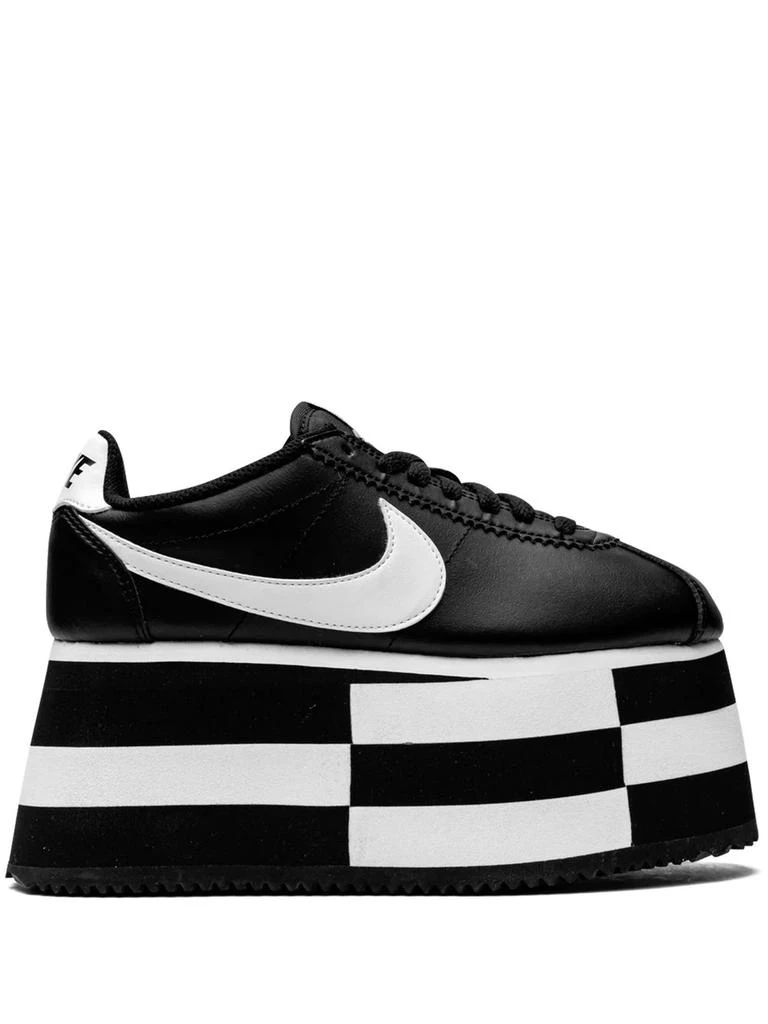 NIKE x Comme des Garçons Cortez platform sneakers - women -  -  - Black 1