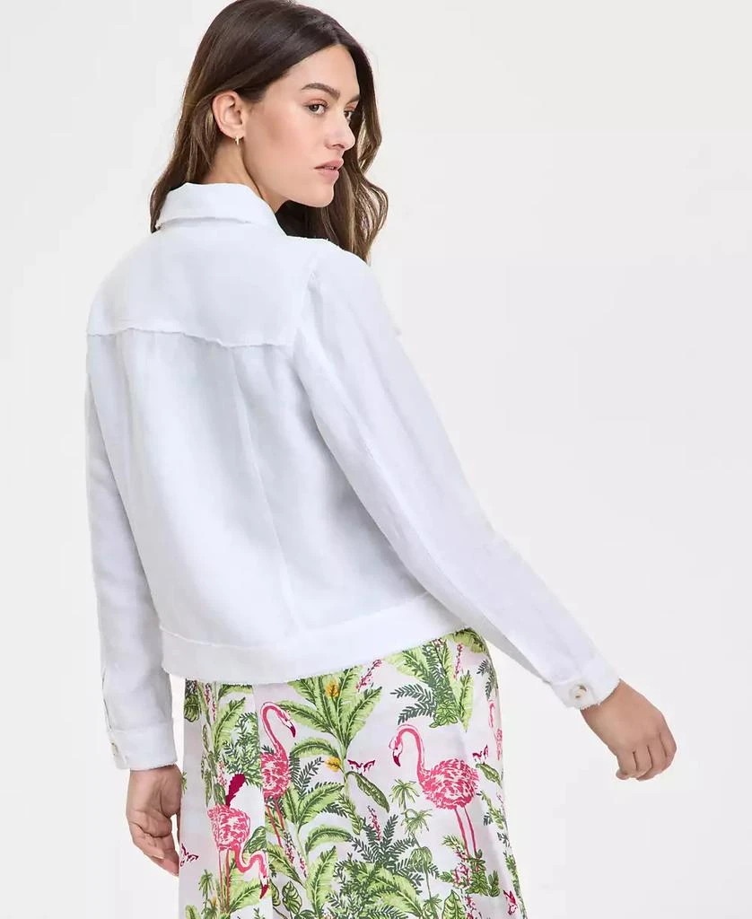 Charter Club Women's 100% Linen Jacket, Created for Macy's 4