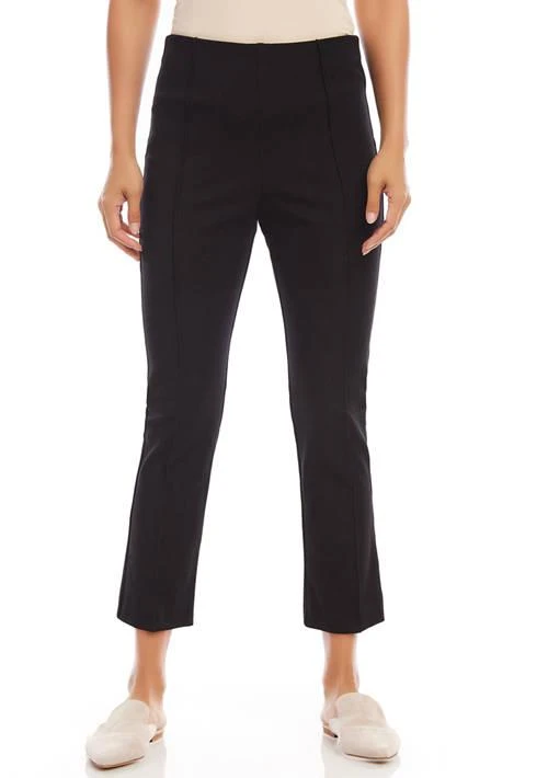 Karen Kane Kane Womens Cropped Pintuck Pants 1