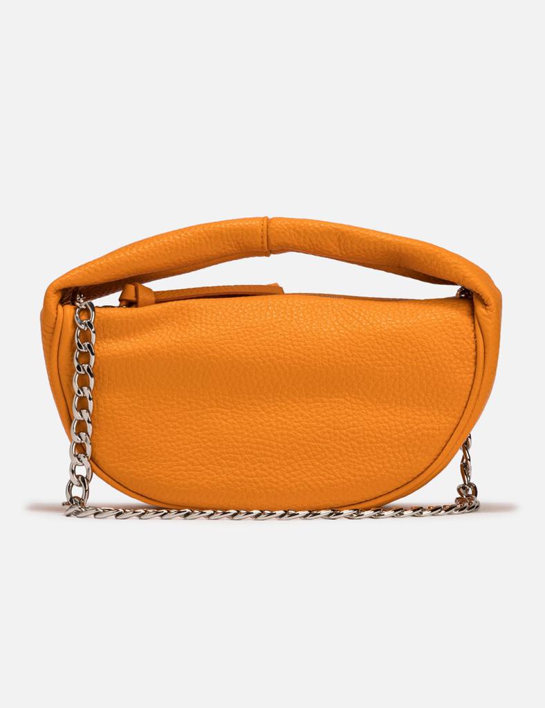 by FAR Baby Cush Flat Grain Leather Handbag