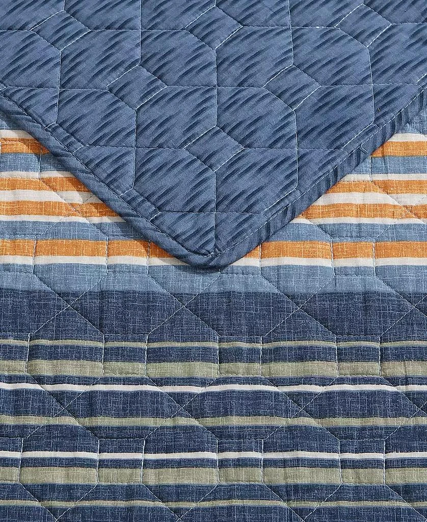 Eddie Bauer Yakima Valley Stripe Reversible 2-Pc. Quilt Set 5