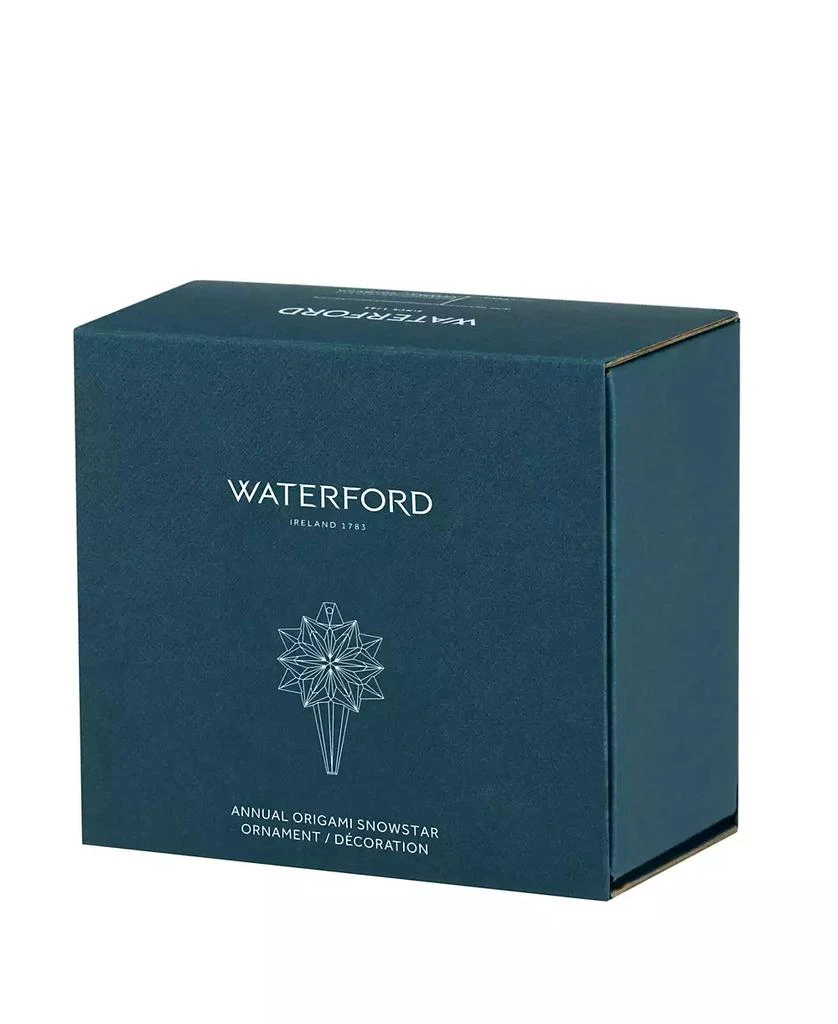 Waterford Crystal Annual Snow Star Ornament 2024 5
