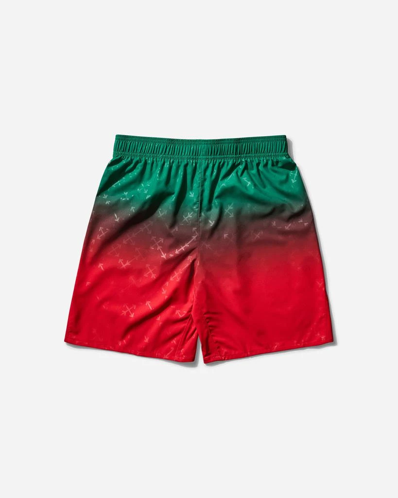 Puma Men's AC Milan x Off-White Authentic Shorts Red / Power Green 2