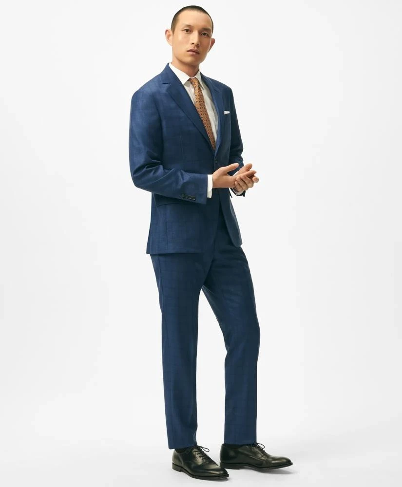 Brooks Brothers American-Made Slim Fit Multi Checked 1818 Suit 2