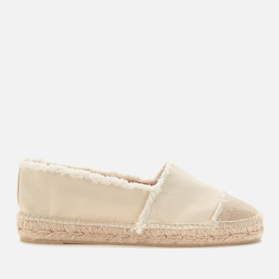 Castañer CASTAÑER WOMEN'S KAMPALA FLAT ESPADRILLES - IVORY