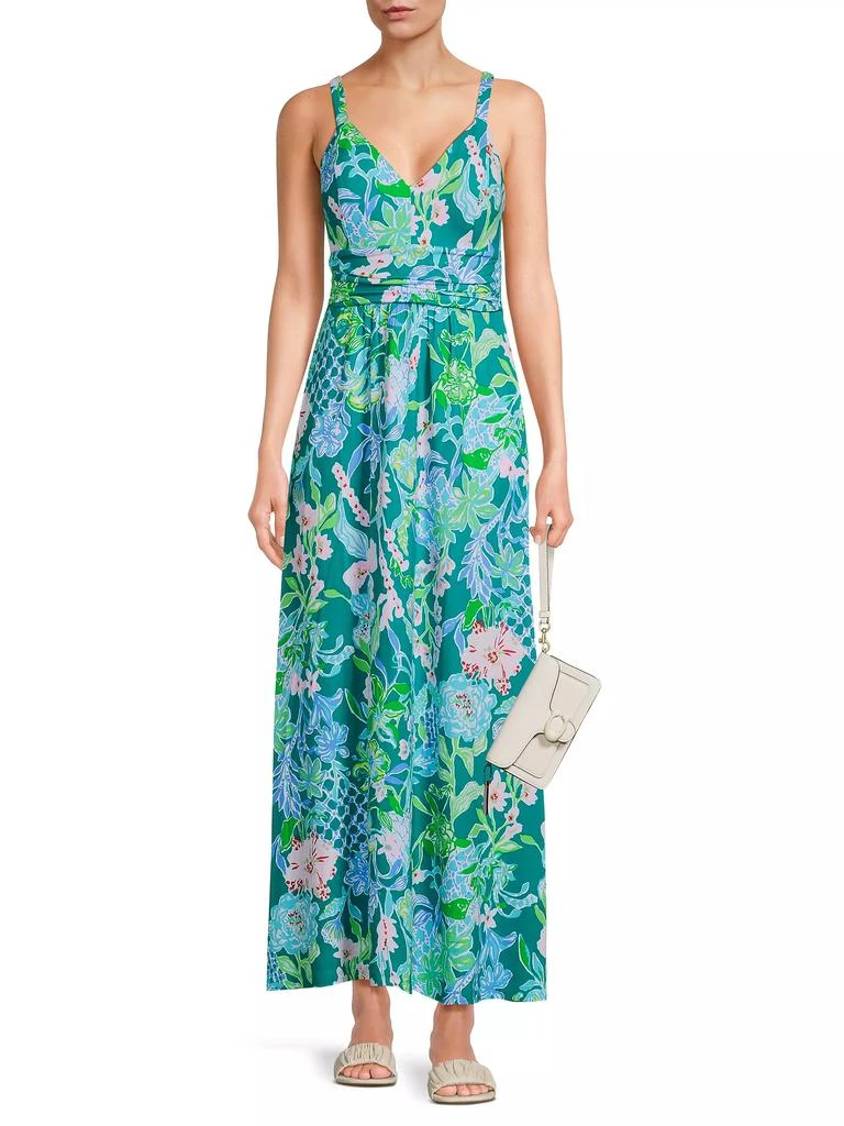 chinese dress ladies Women's UPF 50+ Kaden Chillylilly Maxi Dress in Pink main image 1