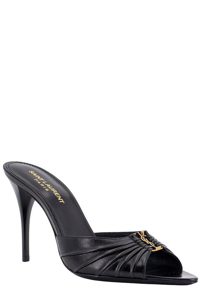 Yves Saint Laurent Saint Laurent Babylone Open Toe Mules
