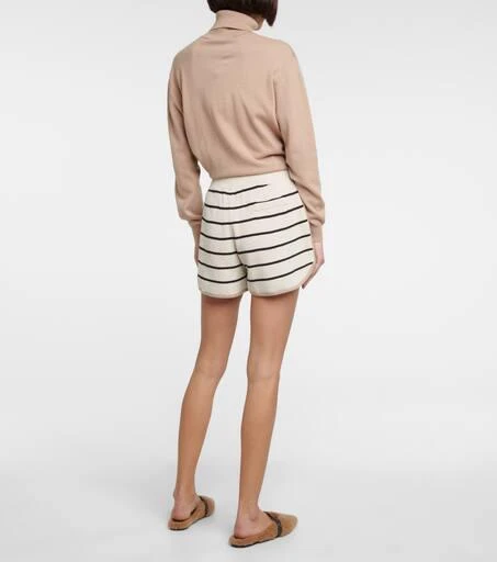 Brunello Cucinelli Striped cotton shorts 3