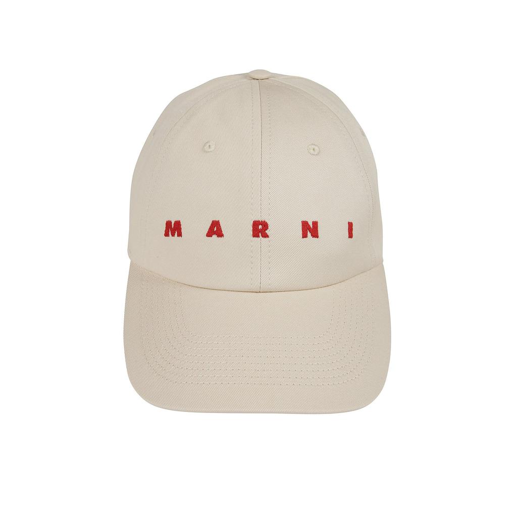 MARNI| (SCMC0103A0 UAW017 JQC68) Marni Marni Logo Embroidered Cap - Hats - Compare Prices