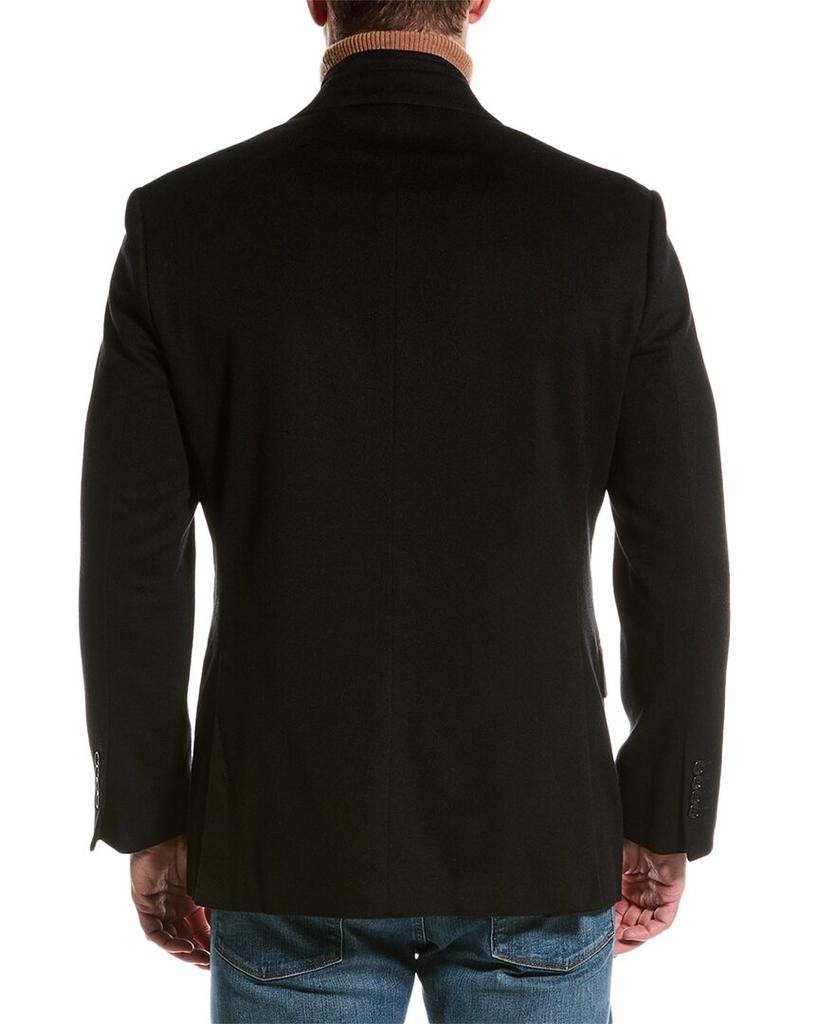 Bruno Magli Woven Wool & Cashmere-Blend Blazer