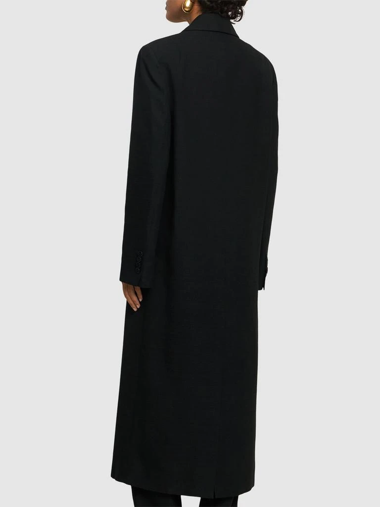 Loulou Studio Temo Double Breast Viscose Coat 3