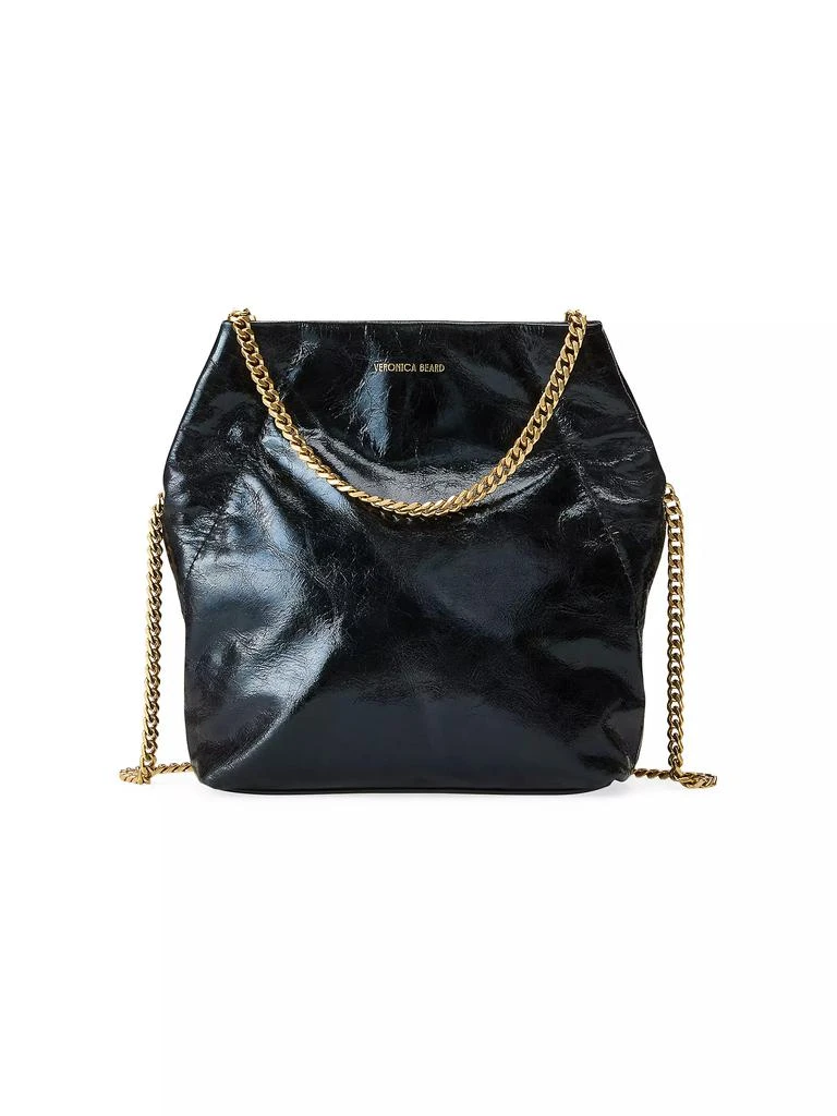 VERONICA BEARD Small Slouch Leather Shoulder Bag 1