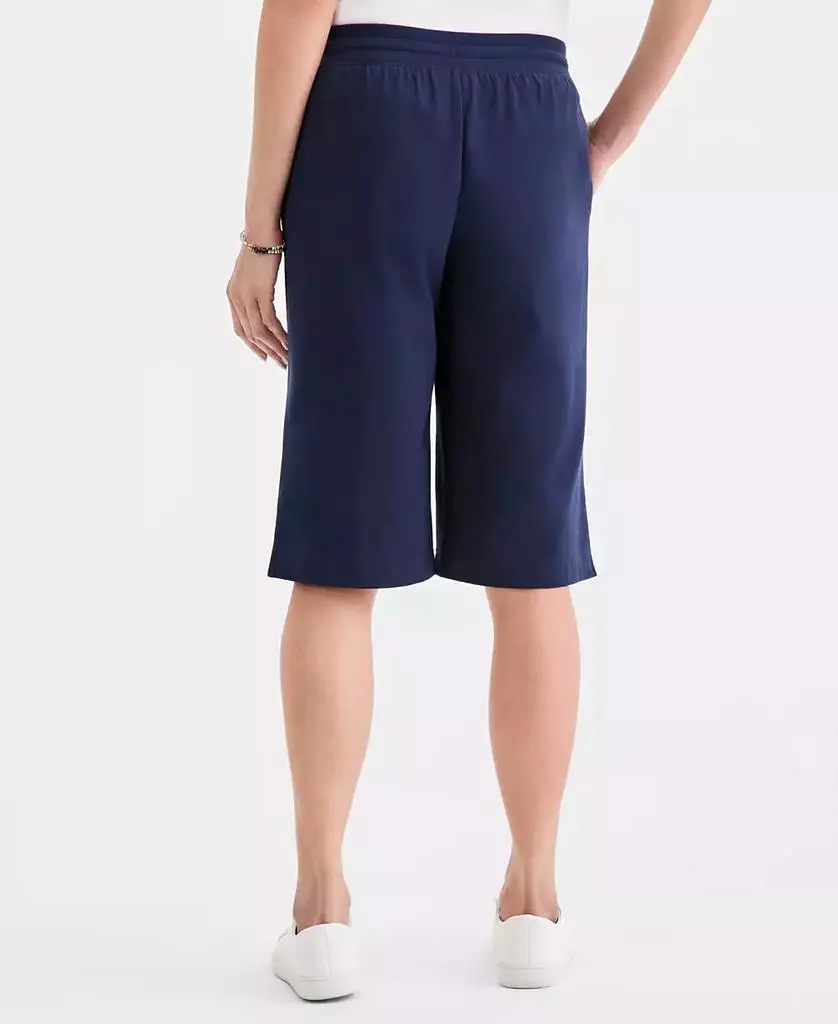 Style & Co Women's Mid Rise Sweatpant Bermuda Shorts, Created for Macy's 2