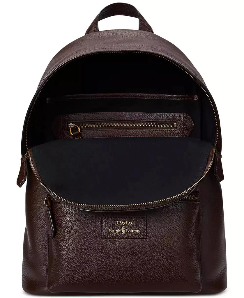 Ralph Lauren Men
s Pebbled Leather Backpack 4