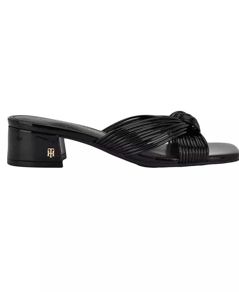Tommy Hilfiger Women's Philie Knotted Crisscross Block Heel Sandals 2