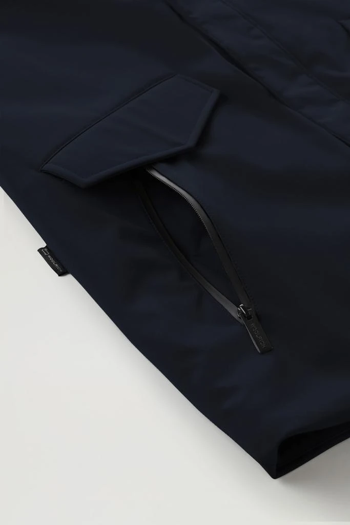Woolrich Barrow Mac Softshell Coat - Men - Blue 5