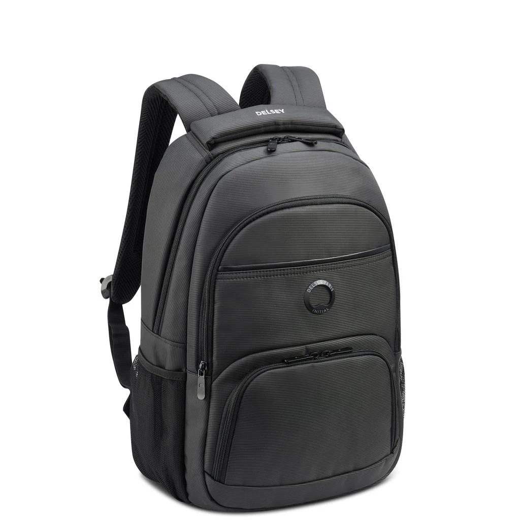 预计3周后发货 Delsey Paris Sac À Dos Souple Aviator - 21 L - 2 Compartiments - Element Backpacks - Graphite 8